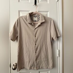 Denim & Flower Polo Ricky Singh Collection Men's  Shirt Size Medium